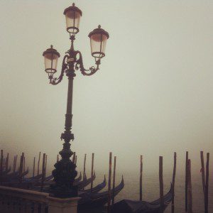 Early winter morning bliss in Piazza San Marco